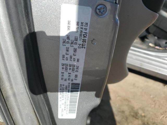 2C4RC1BG4GR138106 - 2016 CHRYSLER TOWN & COU TOURING Gümüş foto 13