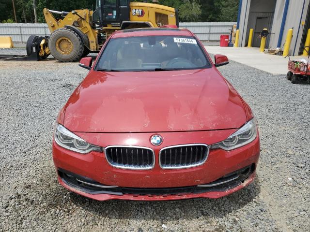 WBA8E9G56GNT82300 - 2016 BMW 328 I SULEV RED photo 5