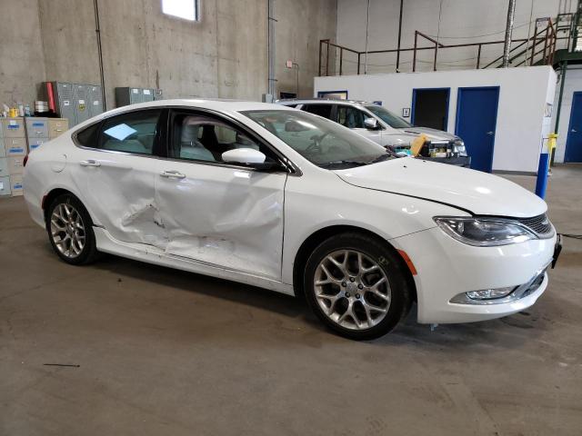 1C3CCCEG1FN553655 - 2015 CHRYSLER 200 C WHITE photo 4