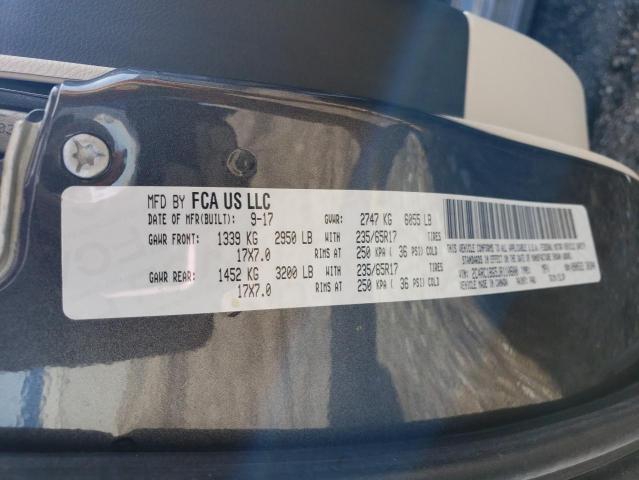 2C4RC1BG5JR110600 - 2018 CHRYSLER PACIFICA TOURING L GRAY photo 13