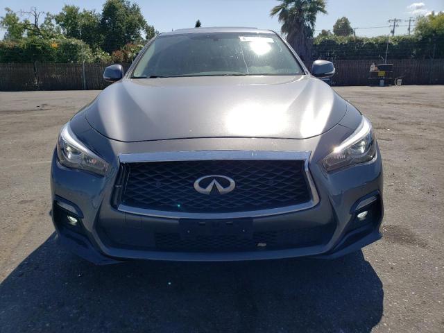 JN1EV7AP4JM360445 - 2018 INFINITI Q50 LUXE GRAY photo 5