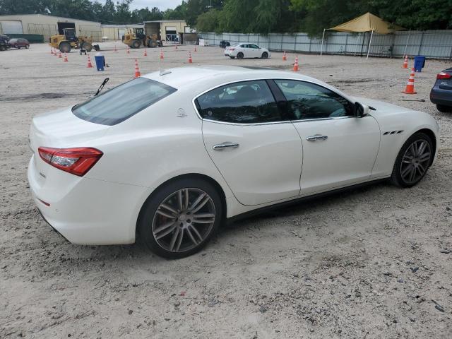 ZAM57YTA9K1308488 - 2019 MASERATI GHIBLI S WHITE photo 3