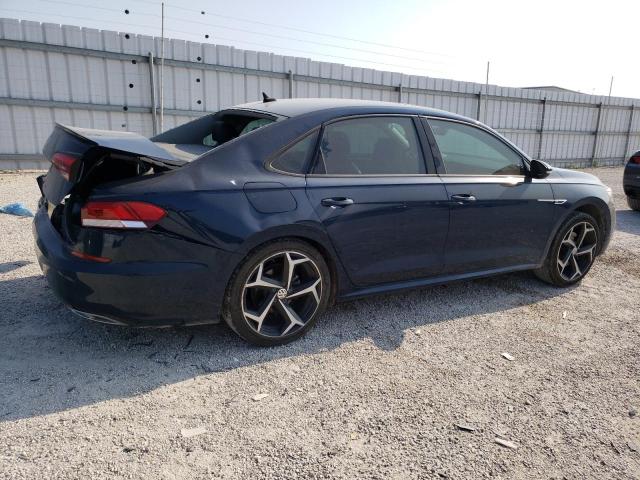 1VWMA7A39LC010204 - 2020 VOLKSWAGEN PASSAT R-LINE Blau Foto 3