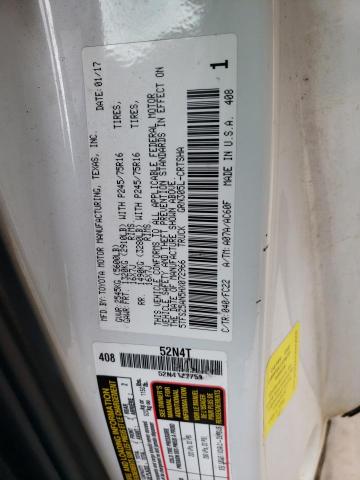 5TFSZ5AN5HX072966 - 2017 TOYOTA TACOMA ACCESS CAB თეთრი ფოტო 12