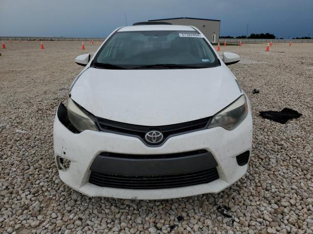 5YFBURHEXGP445766 - 2016 TOYOTA COROLLA L WHITE photo 5