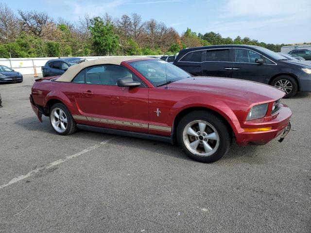 1ZVHT84N075349068 - 2007 FORD MUSTANG RED photo 4