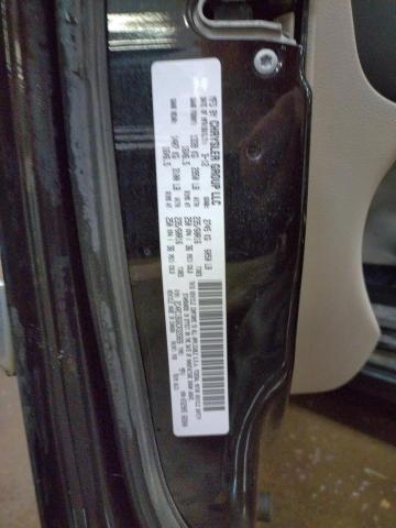 2C4RC1BG6CR325826 - 2012 CHRYSLER TOWN & COU TOURING BLACK photo 10