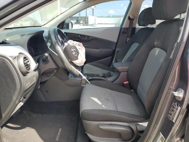 KM8K22AA5JU146566 - 2018 HYUNDAI KONA SEL GRAY photo 7