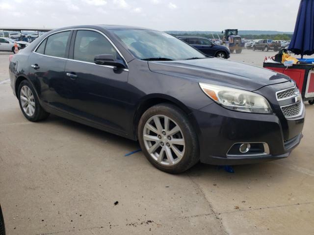 1G11H5SA4DF152004 - 2013 CHEVROLET MALIBU LTZ ნაცრისფერი ფოტო 4