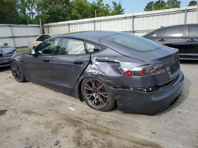 5YJSA1E5XNF471212 - 2022 TESLA MODEL S 银色 照片 2