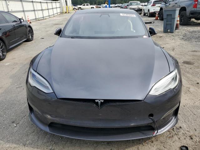 5YJSA1E5XNF471212 - 2022 TESLA MODEL S 银色 照片 5
