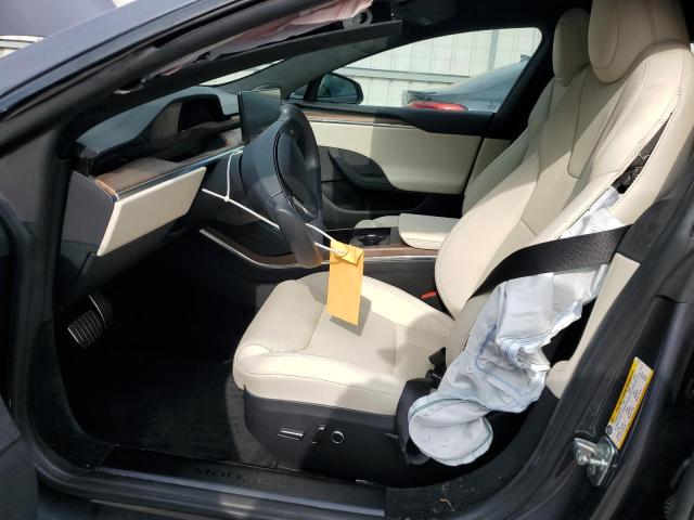 5YJSA1E5XNF471212 - 2022 TESLA MODEL S 银色 照片 7