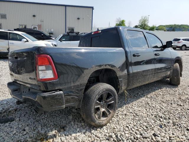 1C6SRFFT8MN694486 - 2021 RAM 1500 BIG HORN/LONE STAR BLACK photo 3