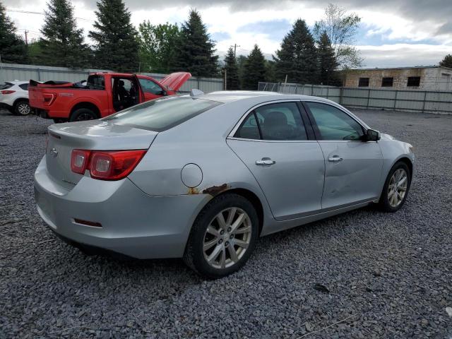 1G11H5SA7DF251772 - 2013 CHEVROLET MALIBU LTZ ვერცხლისფერი ფოტო 3