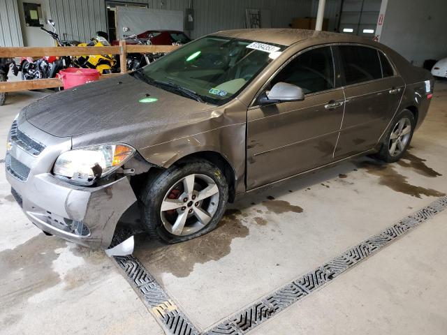 1G1ZC5E0XCF123139 - 2012 CHEVROLET MALIBU 1LT GRAY photo 1