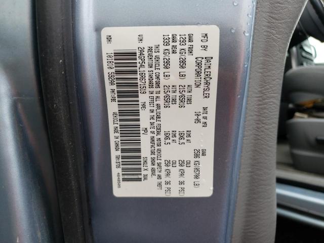 2A4GP54L16R671519 - 2006 CHRYSLER TOWN & COU TOURING 蓝色 照片 13