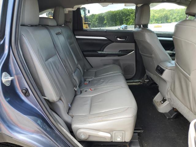 5TDJKRFHXFS072152 - 2015 TOYOTA HIGHLANDER XLE أزرق صورة 10