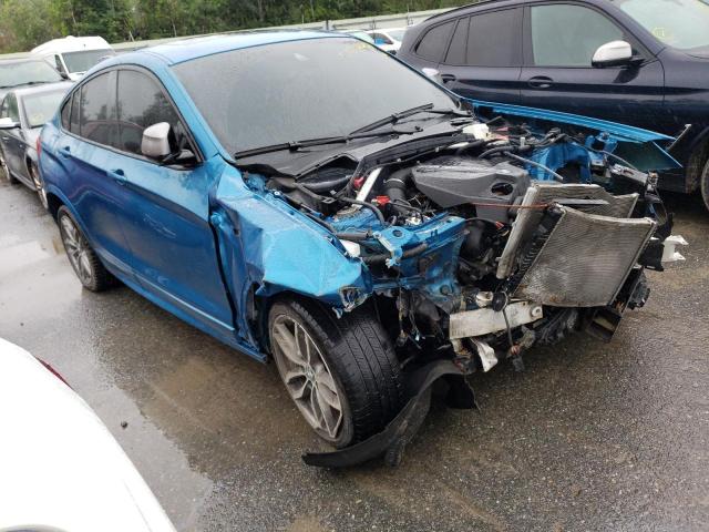 5UXXW7C33H0U26268 - 2017 BMW X4 XDRIVEM40I BLUE photo 4
