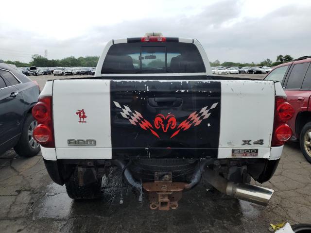 1D7KS28A47J615270 - 2007 DODGE RAM 2500 ST WHITE photo 6