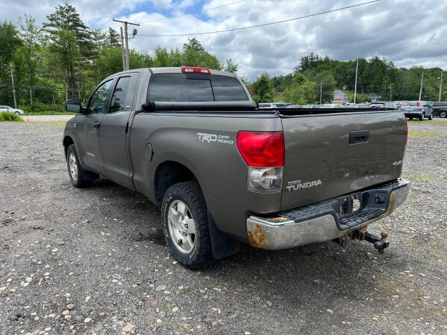 5TBBV54198S497500 - 2008 TOYOTA TUNDRA DOUBLE CAB GRAY photo 3