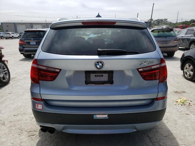 5UXWX7C52E0E79391 - 2014 BMW X3 XDRIVE35I BLUE photo 6