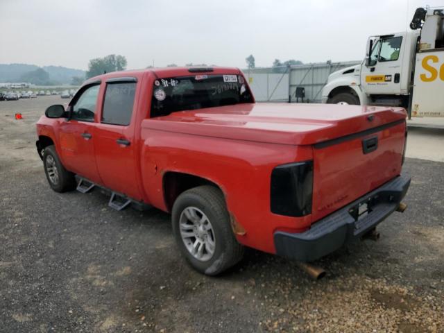 3GCEK13Y47G539718 - 2007 CHEVROLET SILVERADO K1500 CREW CAB RED photo 2