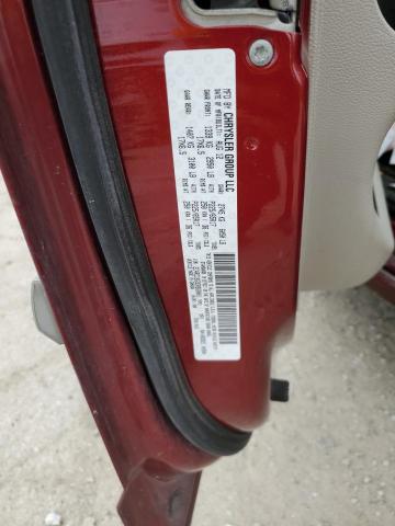 2C4RC1BG3DR569001 - 2013 CHRYSLER TOWN & COU TOURING Qırmızı foto 12