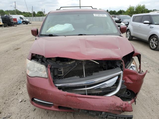 2C4RC1BG3DR569001 - 2013 CHRYSLER TOWN & COU TOURING Qırmızı foto 5