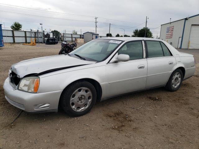 1G6KE57Y21U127204 - 2001 CADILLAC DEVILLE DHS SILVER photo 1