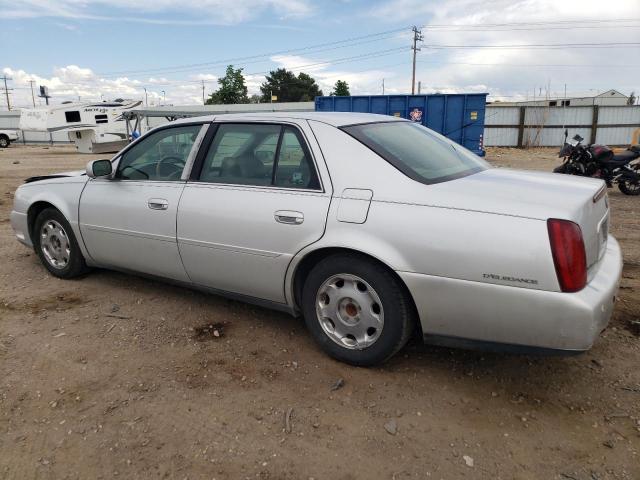 1G6KE57Y21U127204 - 2001 CADILLAC DEVILLE DHS SILVER photo 2