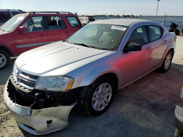 1B3BD4FB2BN537361 - 2011 DODGE AVENGER EXPRESS SILVER photo 1