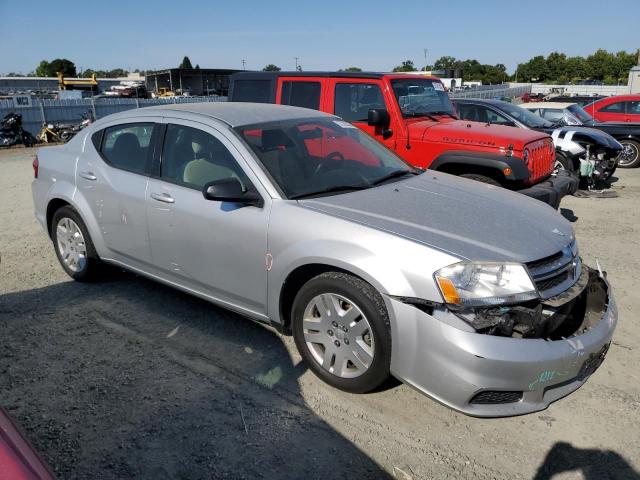 1B3BD4FB2BN537361 - 2011 DODGE AVENGER EXPRESS SILVER photo 4