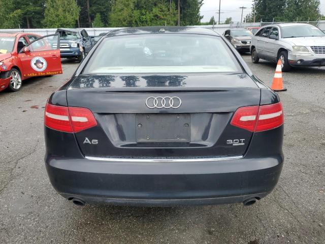 WAUWG74F69N013605 - 2009 AUDI A6 PRESTIGE შავი ფოტო 6