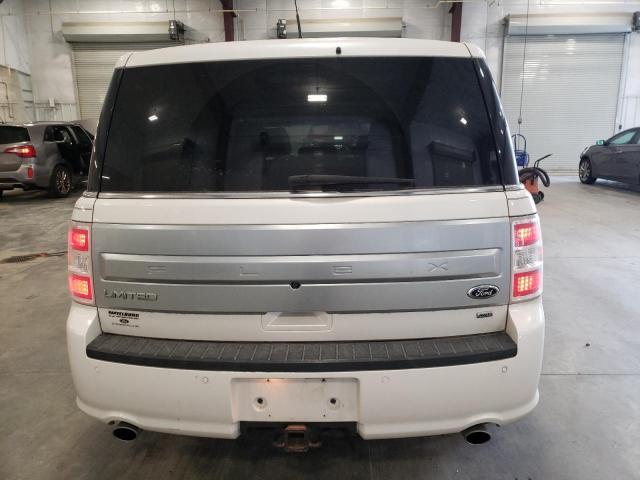 2FMHK6D81DBD20539 - 2013 FORD FLEX LIMITED WHITE photo 6