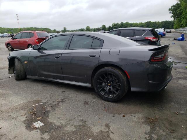 2C3CDXGJ6JH272496 - 2018 DODGE CHARGER R/T 392 GRAY photo 2