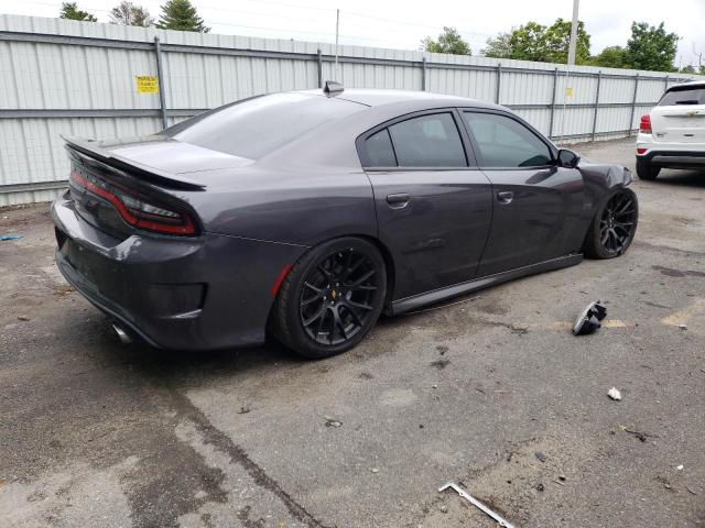 2C3CDXGJ6JH272496 - 2018 DODGE CHARGER R/T 392 GRAY photo 3