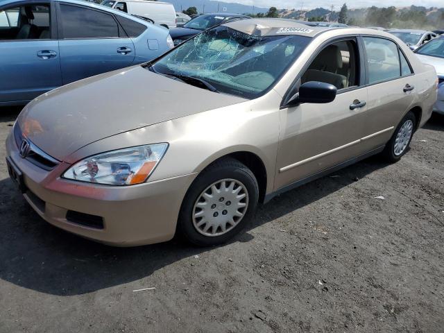 1HGCM551X7A064097 - 2007 HONDA ACCORD VALUE GOLD photo 1