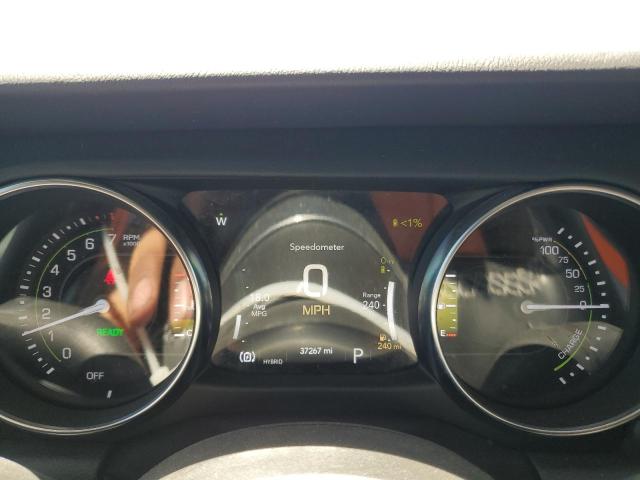 1C4JJXP68MW686537 - 2021 JEEP WRANGLER U SAHARA 4XE WHITE photo 9