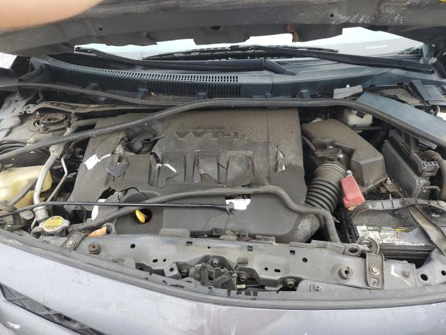 2T1BU4EE2BC707148 - 2011 TOYOTA COROLLA BASE Մոխրագույն լուսանկար 11