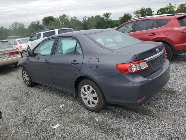 2T1BU4EE2BC707148 - 2011 TOYOTA COROLLA BASE Մոխրագույն լուսանկար 2