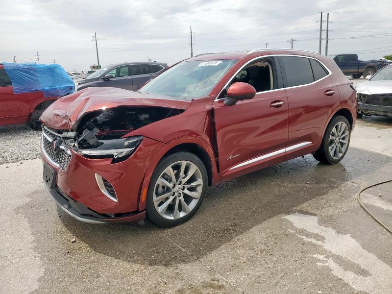 LRBFZRR44ND020969 - 2022 BUICK ENVISION AVENIR MAROON photo 1