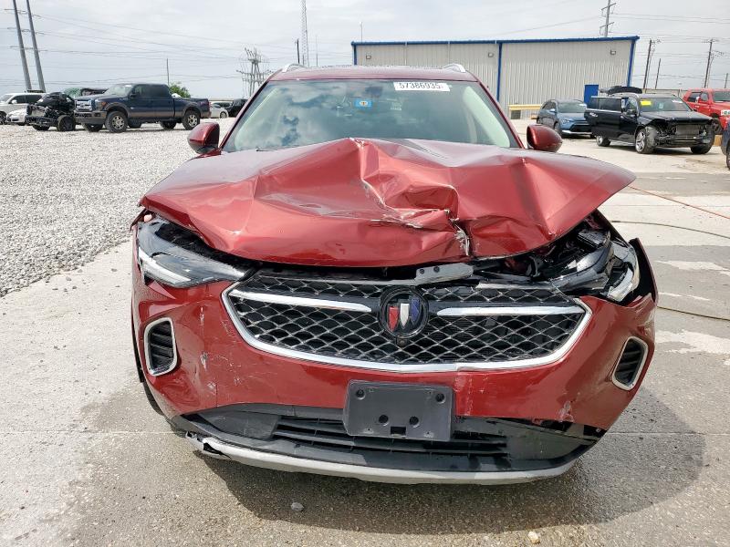 LRBFZRR44ND020969 - 2022 BUICK ENVISION AVENIR MAROON photo 5