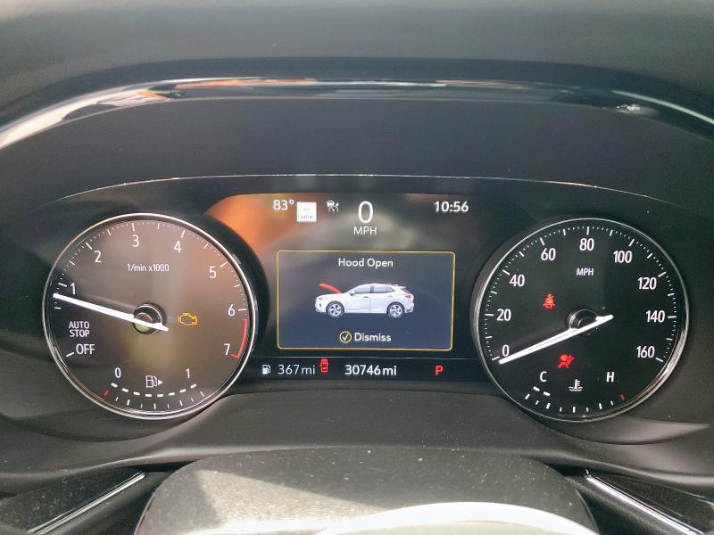 LRBFZRR44ND020969 - 2022 BUICK ENVISION AVENIR MAROON photo 9