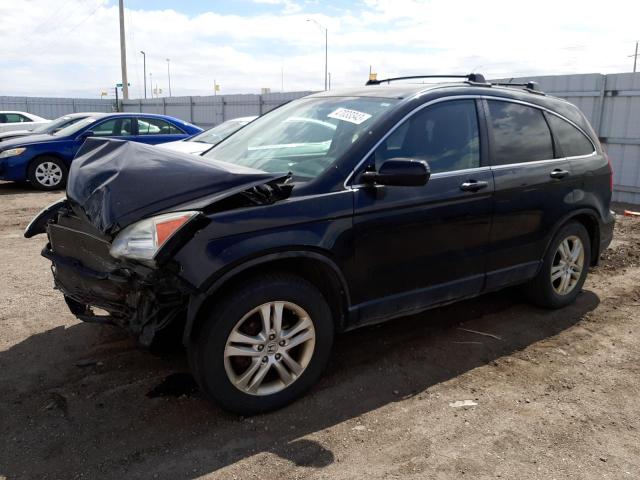 5J6RE4H76BL010321 - 2011 HONDA CR-V EXL BLACK photo 1