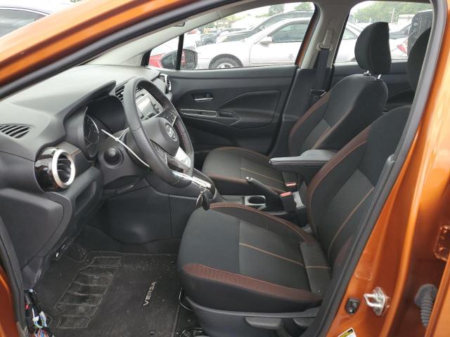 3N1CN8FV6NL861356 - 2022 NISSAN VERSA SR ORANGE photo 7