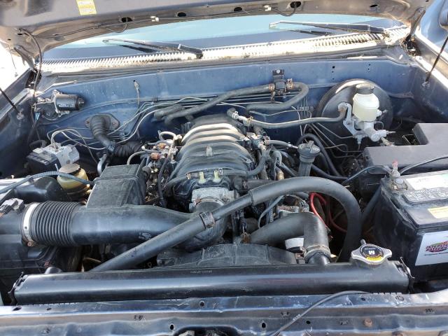 5TBBT44166S486645 - 2006 TOYOTA TUNDRA ACCESS CAB SR5 GRAY photo 11