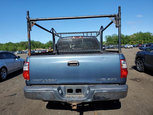 5TBBT44166S486645 - 2006 TOYOTA TUNDRA ACCESS CAB SR5 GRAY photo 6