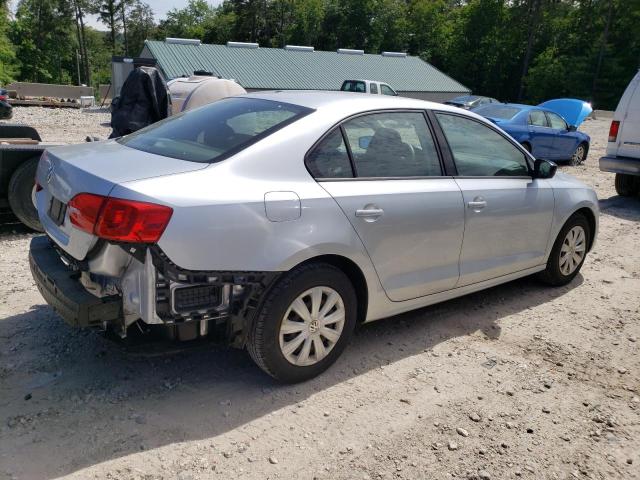 3VW2K7AJ9EM252155 - 2014 VOLKSWAGEN JETTA BASE فضي صورة 3