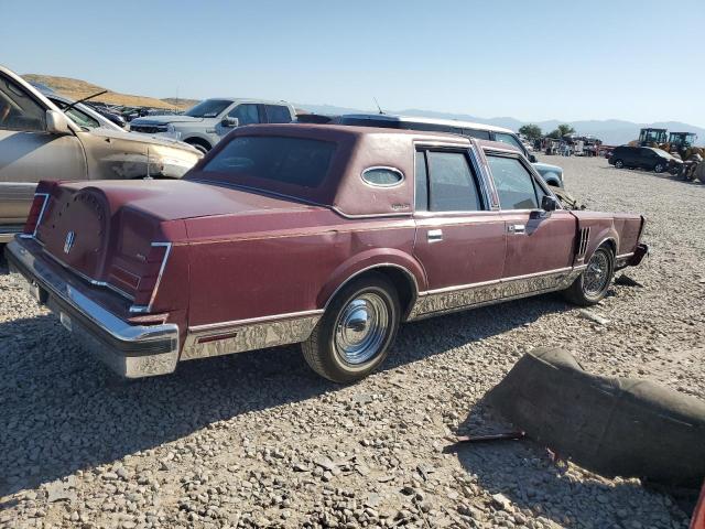 1MRBP96F0CY645402 - 1982 LINCOLN MARK VI BURGUNDY photo 3