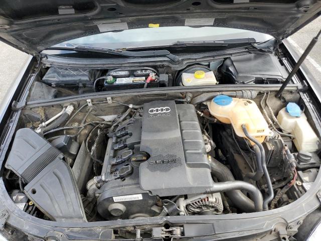 WAUAF78E78A006649 - 2008 AUDI A4 2.0T BLACK photo 11